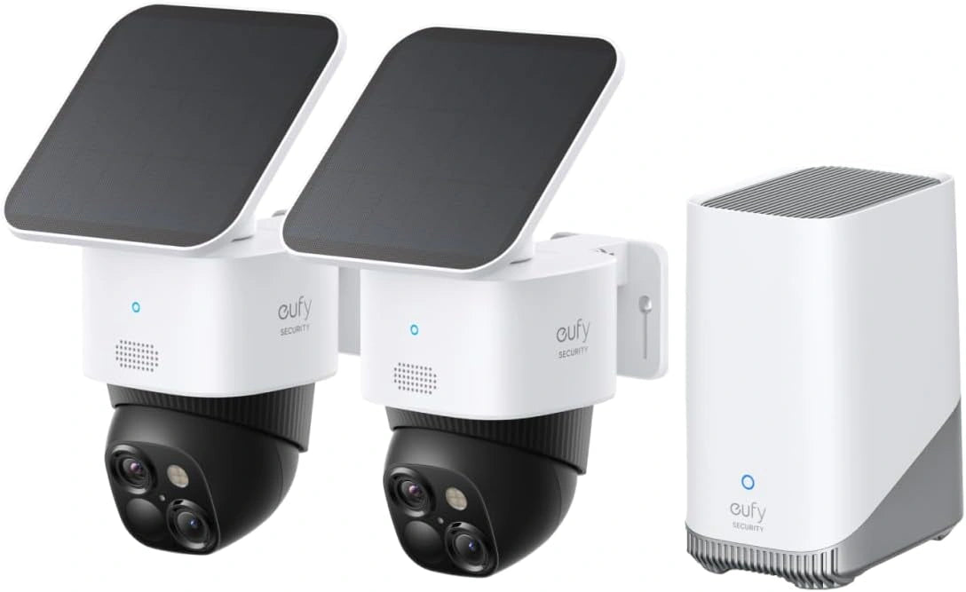 Cam¨¦ra de Surveillance Solaire 3K Wi-Fi Ext¨¦rieure 360¡ã - Sans Fil et Sans Frais Mensuels