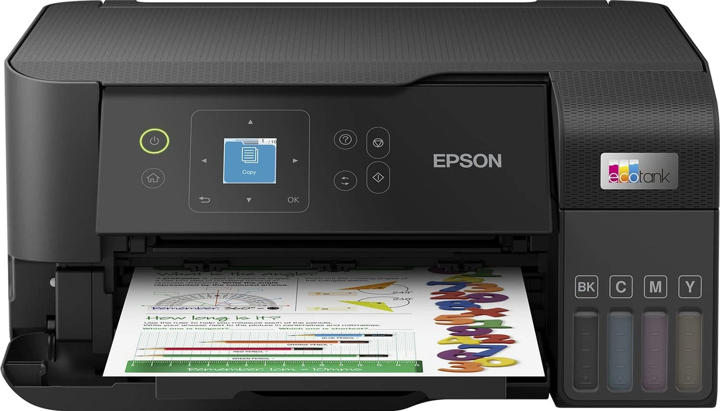 Imprimante Multifonction A4 EcoTank ET-2840 avec R¨¦servoir d'Encre Wi-Fi, Autonomie de 3 Ans