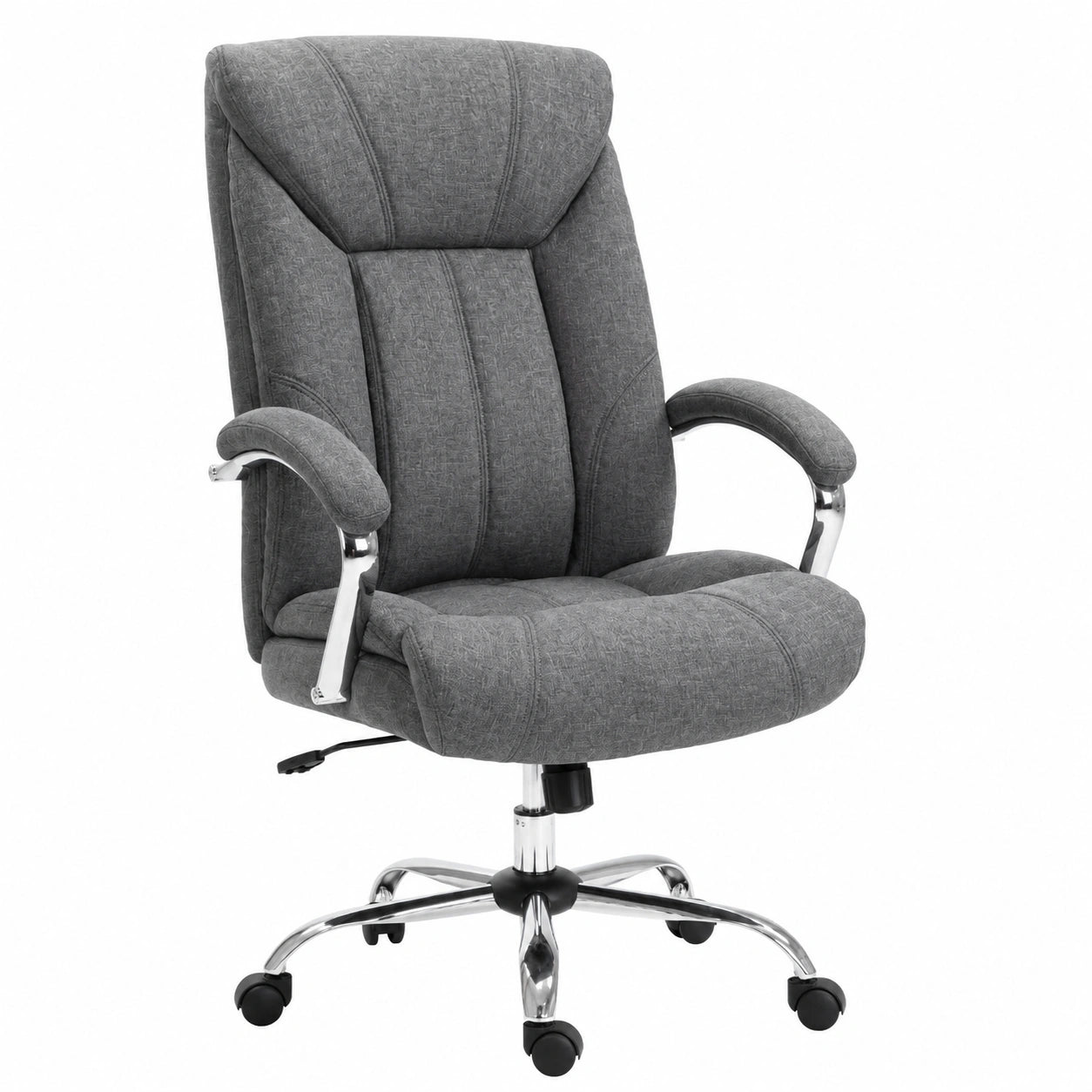 chaise-de-bureau-ergonomique-hauteur-reglable-dossier-haut-pivotant-360-tissu-en-lin-jtfhmj3687lg