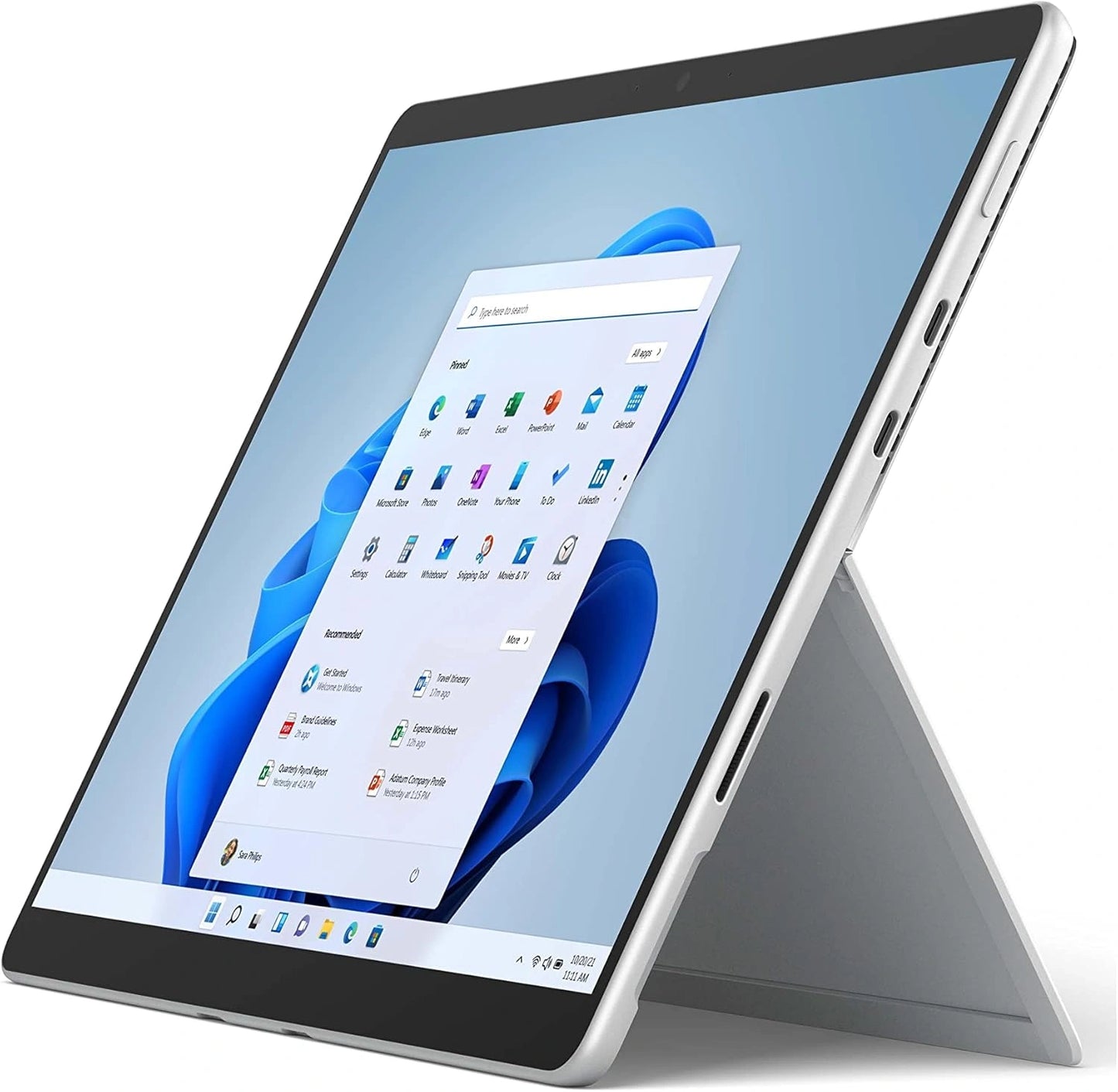 Microsoft Surface Pro 8 - PC Portable Tactile 13'' i5 8Go 128Go SSD - Windows 11 Platine (Reconditionn¨¦)