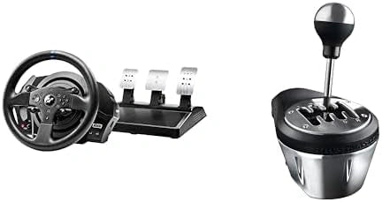 Thrustmaster T300RS GT Volant Racing Force Feedback avec P¨¦dalier - Compatible PS4, PS3, PC et Xbox One
