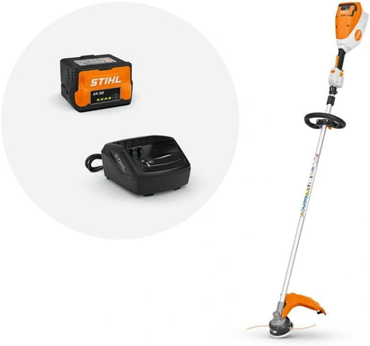 Tondeuse ¨¤ batterie STIHL FSA 80 R avec kit AK 30 et chargeur AL 101