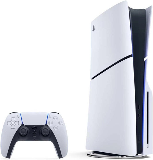 Sony PlayStation 5 Console Standard, 1 To, 4K Blu-ray, SSD Rapide, Audio 3D, Ray Tracing, DualSense Manette, Blanche