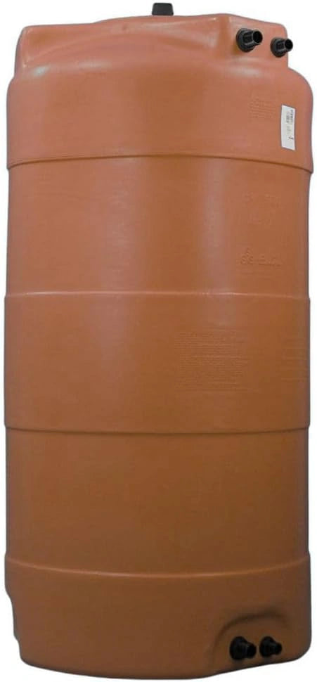 R¨¦servoir a¨¦rien de r¨¦cup¨¦ration d'eau 1500L Terracotta - Vertical
