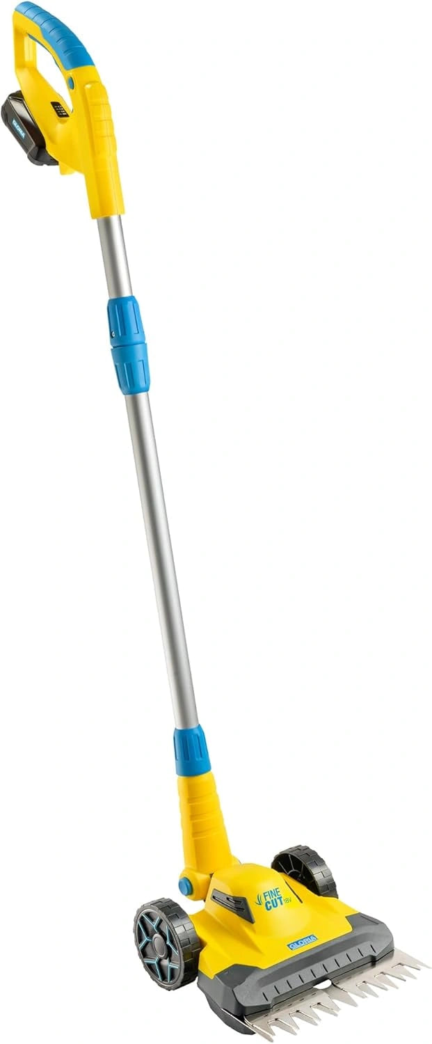 GLORIA FineCut 18V Set | Tondeuse et Coupe-bordures sans Fil avec Batterie Bosch | Largeur de Coupe 25 cm, Double Lame, Guidon R¨¦glable | Entretien Optimal du Gazon