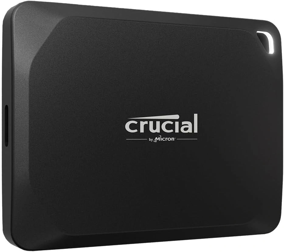Crucial X10 Pro 2To Disque SSD Portable Ultra-Rapide USB-C, R¨¦sistant IP55, Compatible PC et Mac