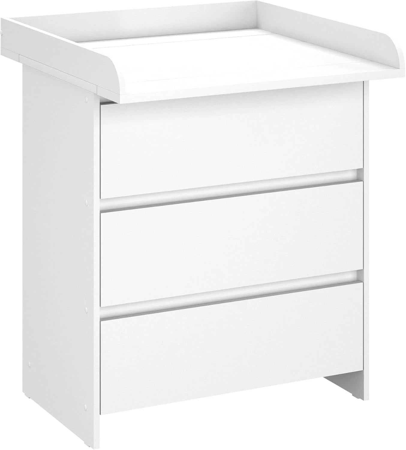 Commode ¨¤ Langer Shefa Kids 820 Blanche avec 3 Tiroirs pour Chambre B¨¦b¨¦