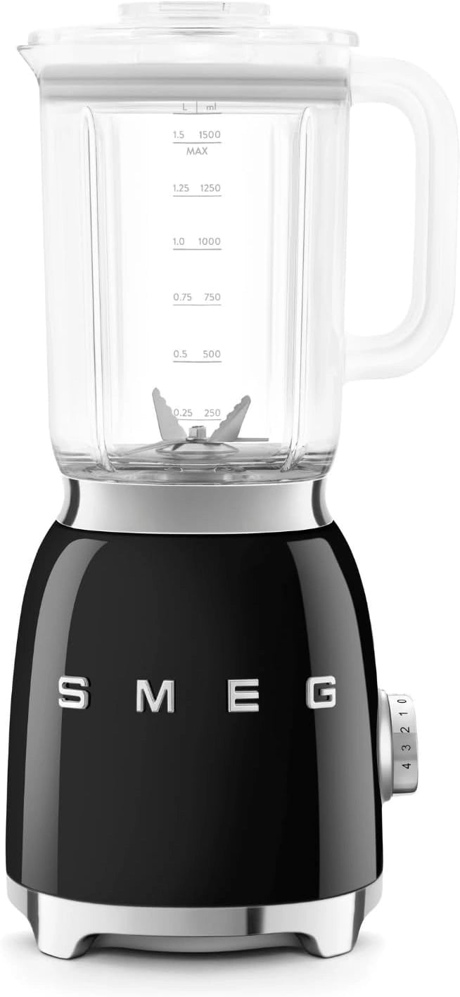 Smeg Blender Noir 1,5 L - Fonctionnalit¨¦s Multiples 800W