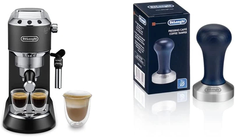 Machine ¨¤ Expresso De'Longhi Dedica Style Noir 1L avec Tasseur Acier Inoxydable