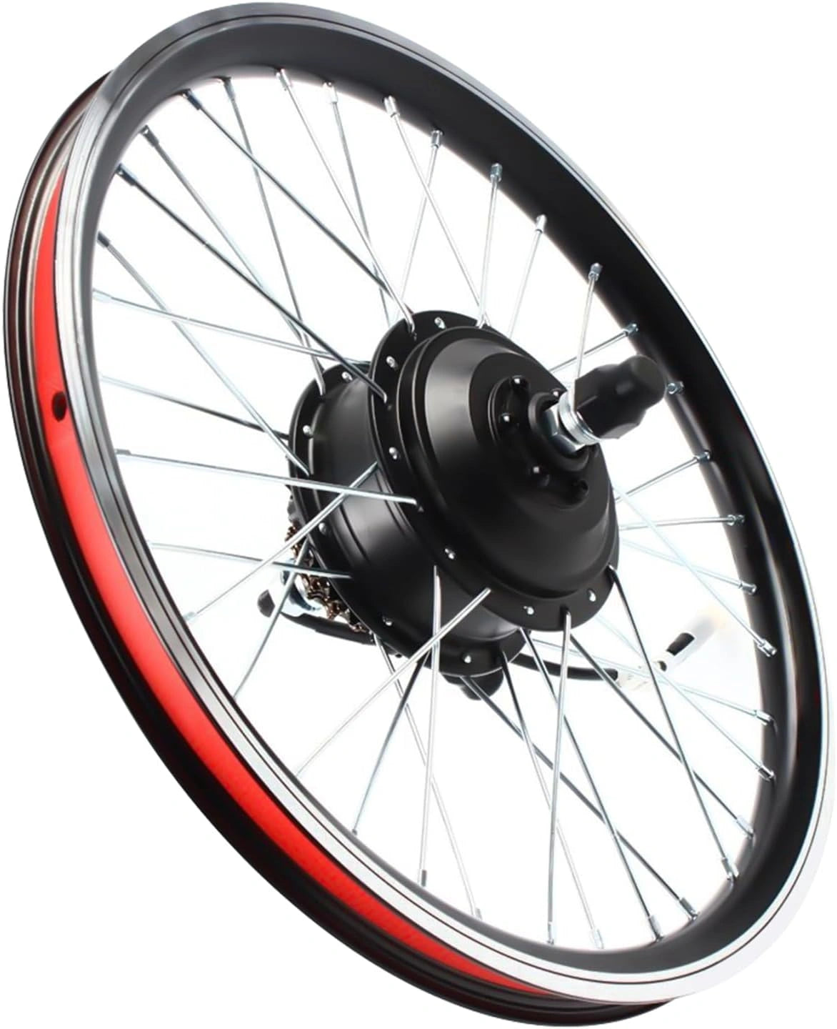 Ensemble de conversion v¨¦lo ¨¦lectrique 20 pouces - Roue arri¨¨re 36V 250W - Moteur moyeu sans balais, ¨¦cran LED, capteur PAS