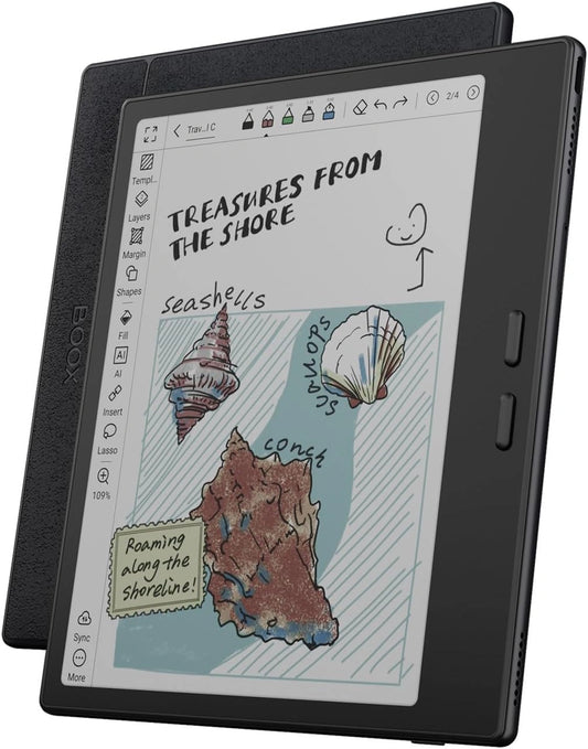 Tablette ePapier Couleur 7" BOOX Go Color Gen 2, 64 Go, Android 13, ¨¦clairage, BT, WiFi