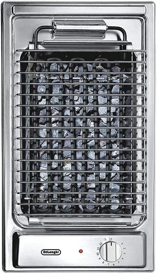 Barbecue ¨¦lectrique DeLonghi BQI 13-1 en Inox 2400W
