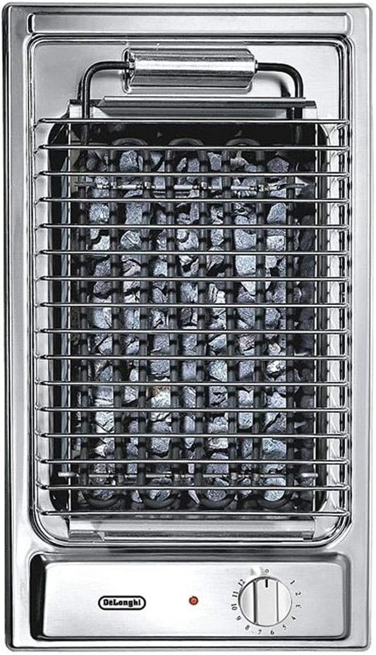 Barbecue ¨¦lectrique DeLonghi BQI 13-1 en Inox 2400W
