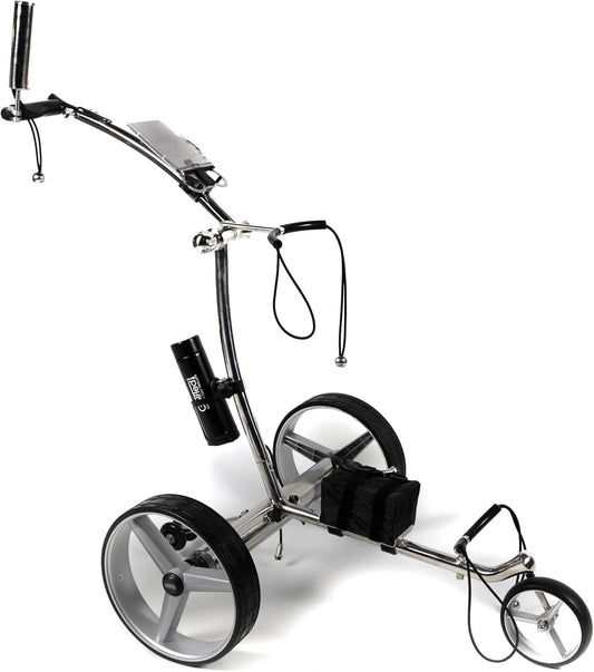 Chariot de Golf ¨¦lectrique GT-R en Acier Inoxydable avec T¨¦l¨¦commande