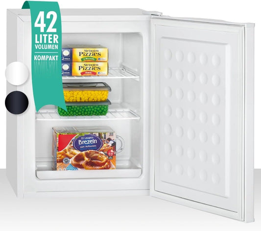 Cong¨¦lateur Autonome Bomann GB 7236, 42L, Classe ¨¦nerg¨¦tique E, Blanc