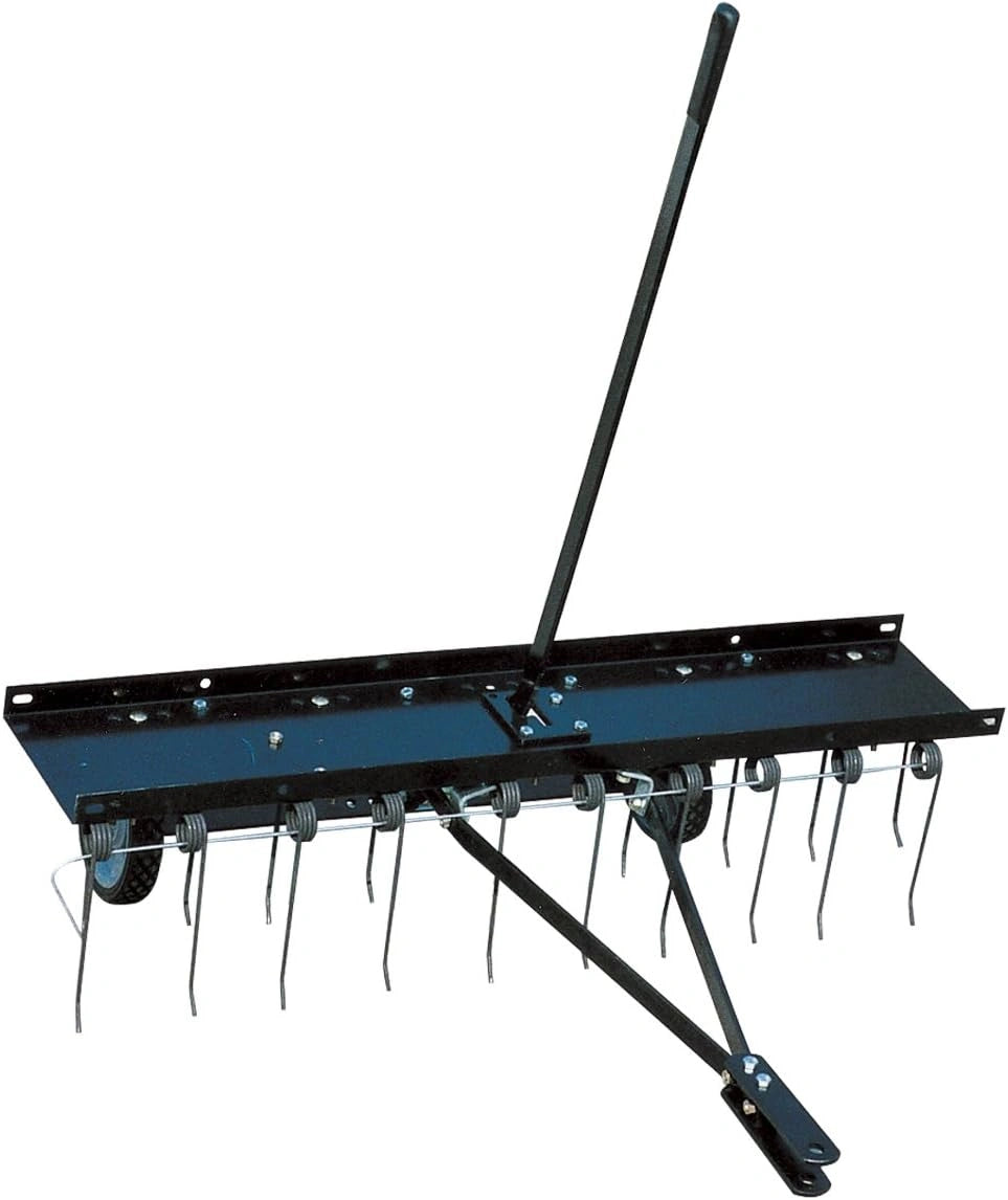 GREENSTAR ¨C Scarificateur de Pelouse ¨¤ Traction avec 20 Dents en Acier ¨C Compatible avec Tracteur Tondeuse ¨C Largeur 100 cm