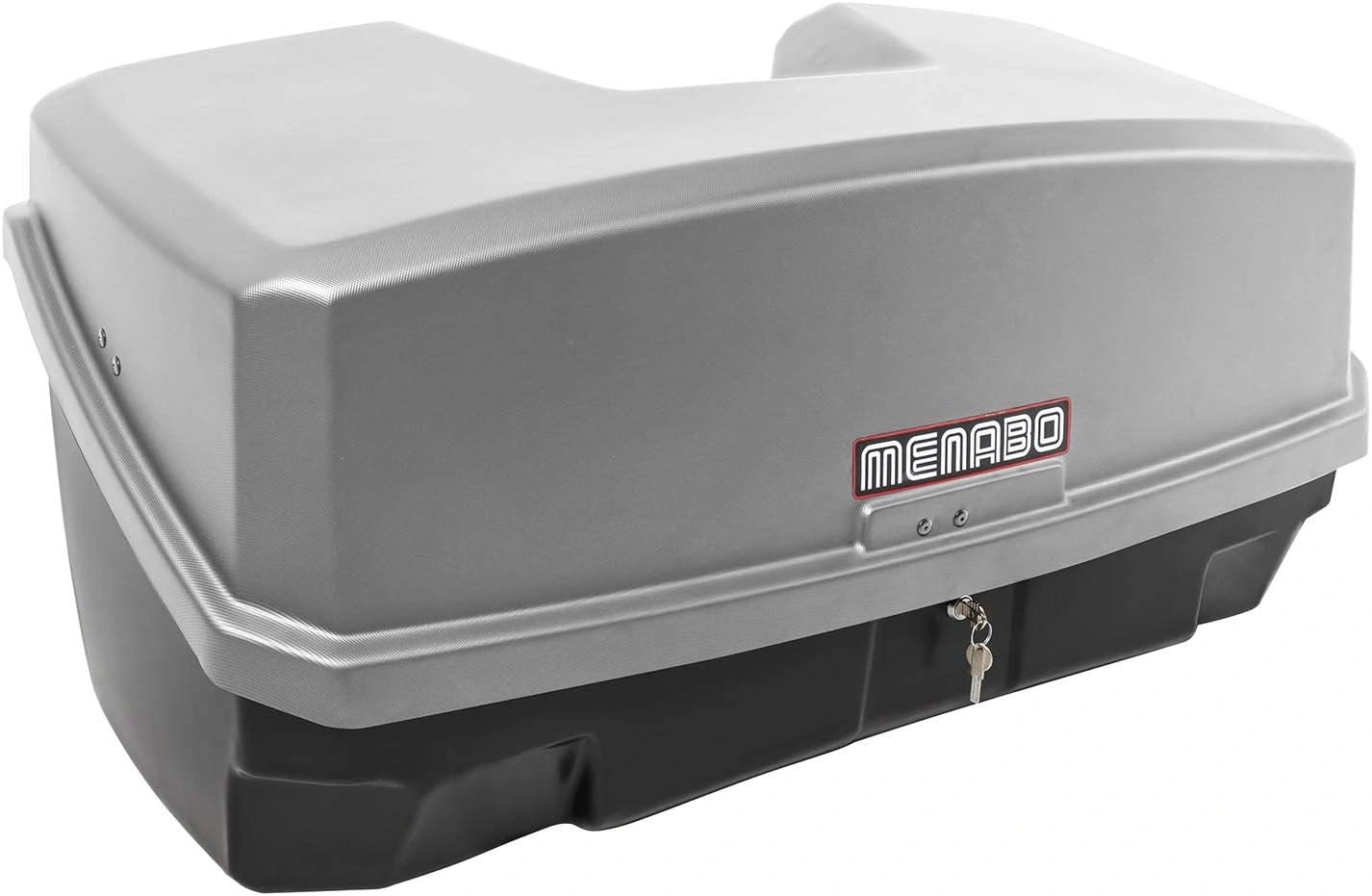 Coffre de Transport M¨¦nabo Nekkar 300L, Argent¨¦, pour Porte-Bagages Arri¨¨re