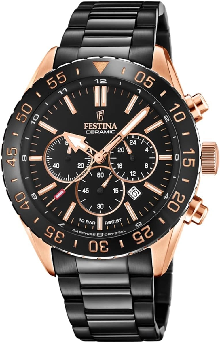 Montre Chronographe Festina en C¨¦ramique
