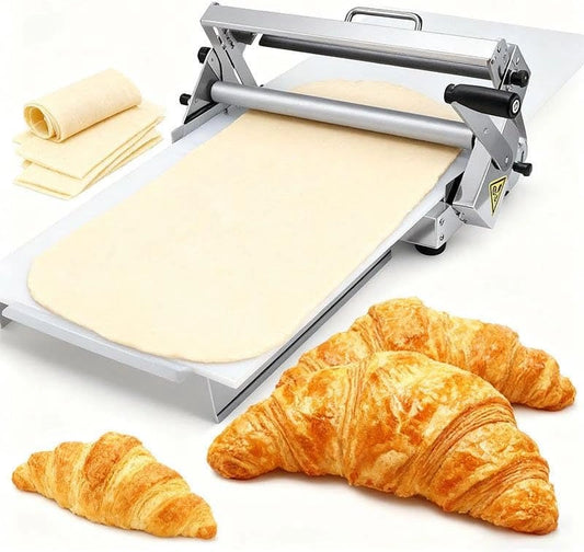 Laminoir ¨¤ Pate avec ¨¦paisseur R¨¦glable - Id¨¦al pour Pizzas et Patisseries