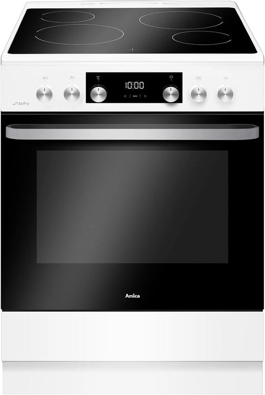 Cuisini¨¨re ¨¤ Induction 77L 4 Plaques Blanc - Mod¨¨le ACV7005RB