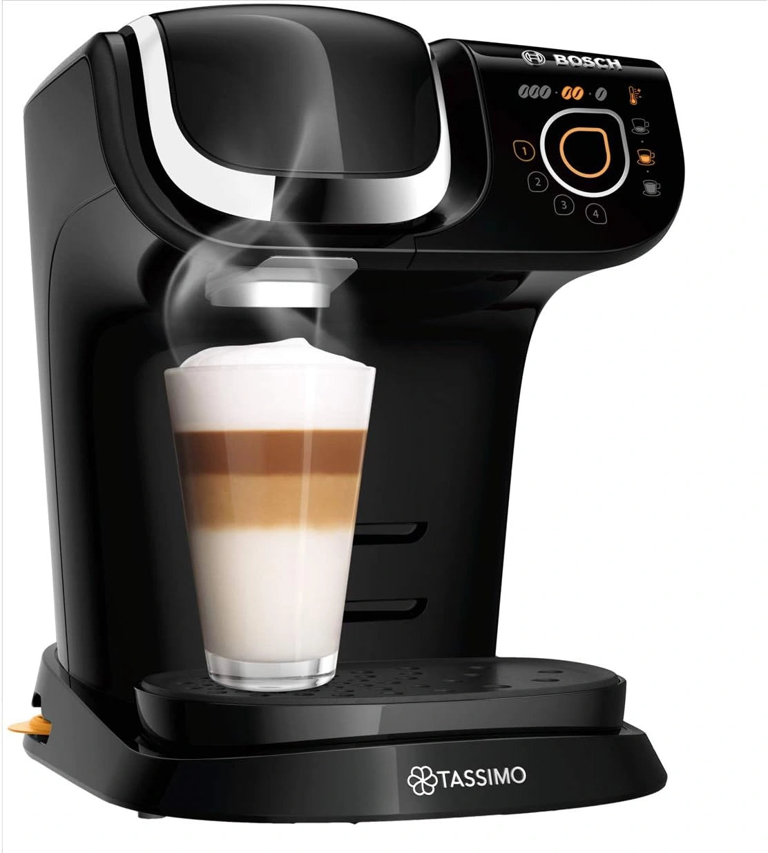 Cafeti¨¨re TASSIMO Bosch My Way 2, 1500 W, 1,3 L, Noir