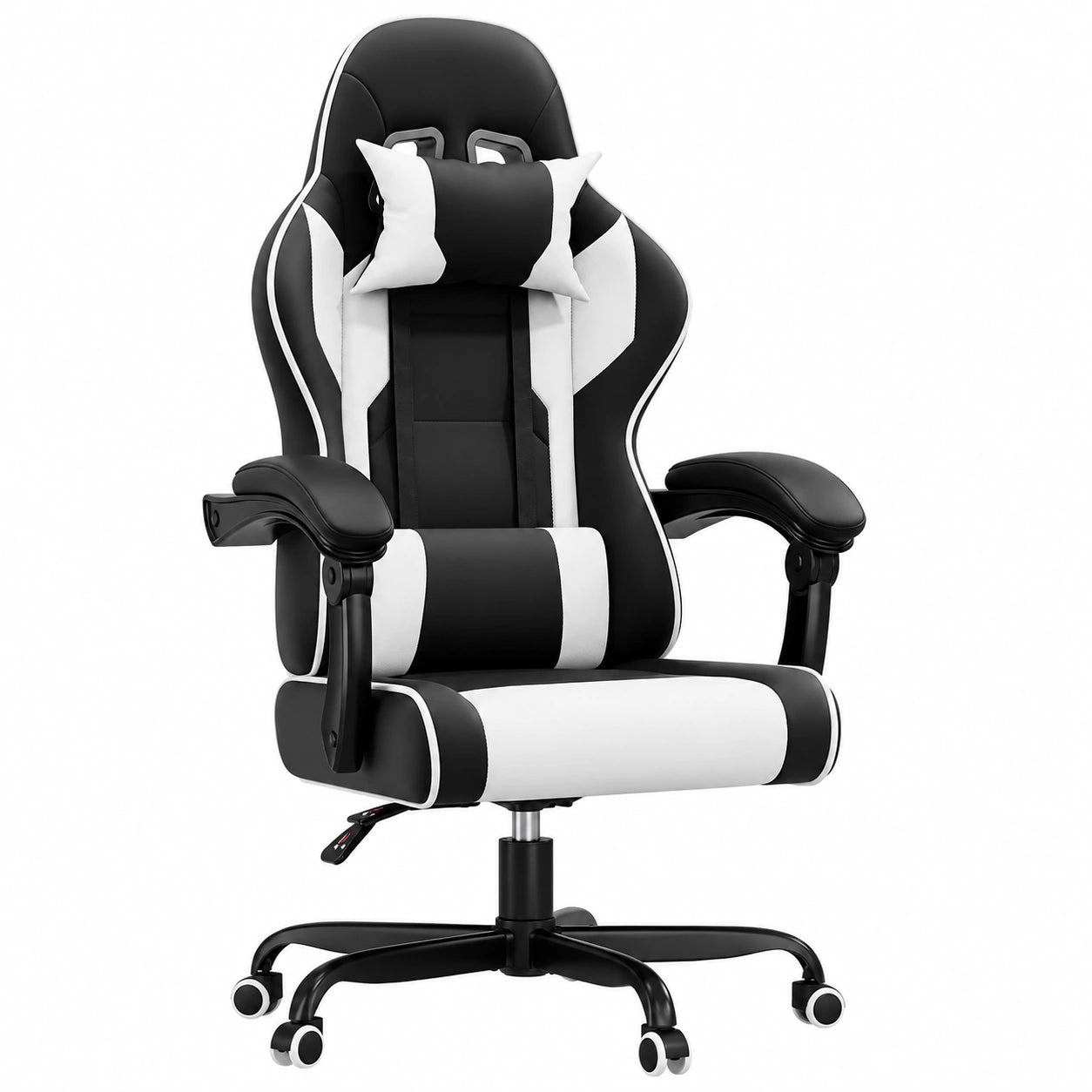 chaise-de-gaming-ergonomique-avec-massage-150-kg-blanche-ecdchg3722dg