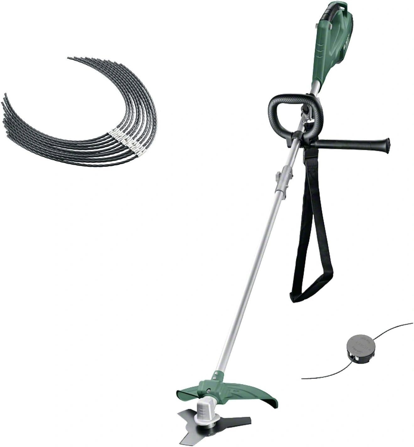 Tondeuse de D¨¦broussaillage Bosch AFS 23-37 - Puissance 1000W avec Accessoires Complet