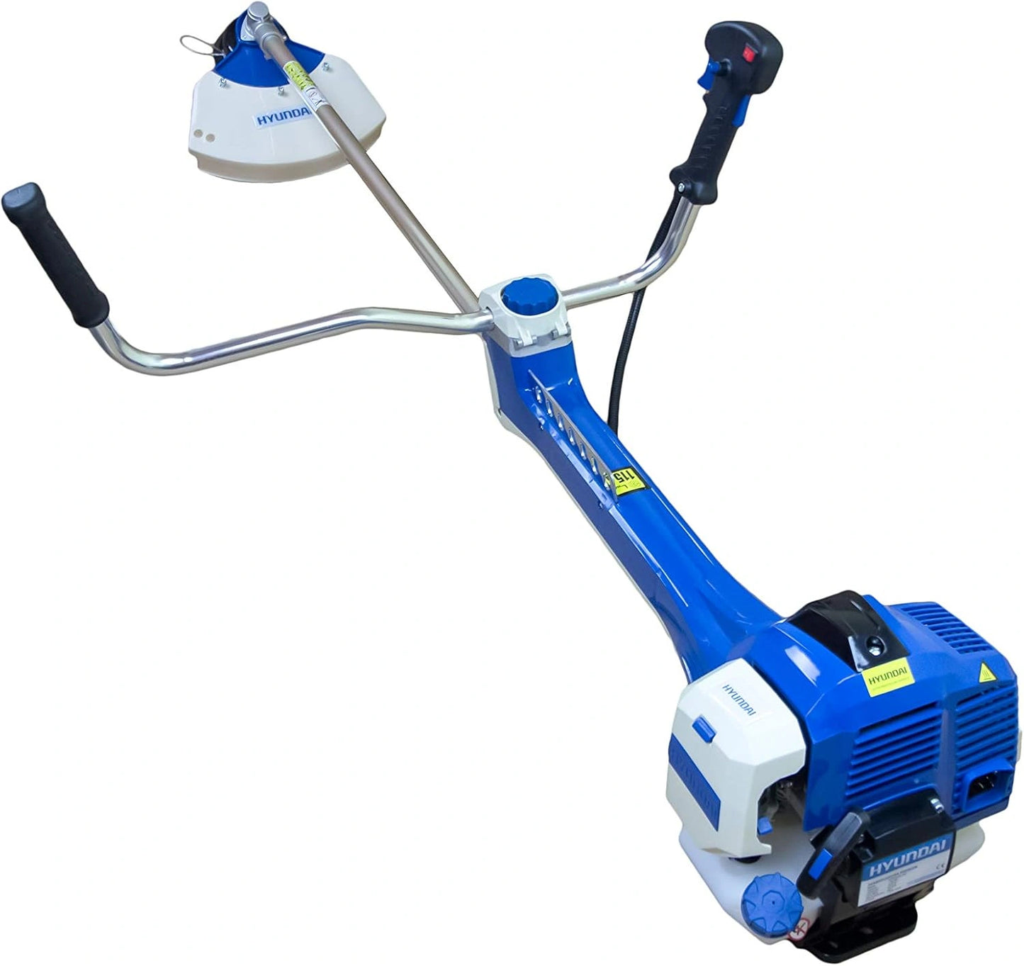 D¨¦broussailleuse Hyundai HYBC5210 Pro avec Puissant Moteur, Bleu