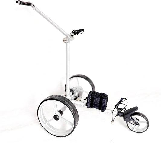 Chariot de Golf ¨¦lectrique en Aluminium avec 12 Accessoires, Mod¨¨le Pliable