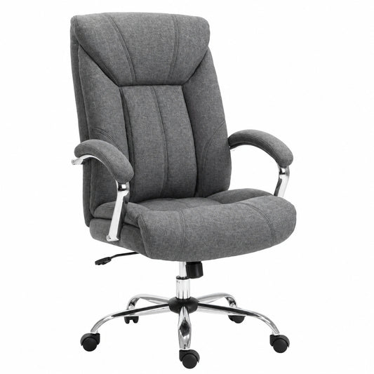 chaise-de-bureau-ergonomique-hauteur-reglable-dossier-haut-pivotant-360-tissu-en-lin-jtfhmj3687lg