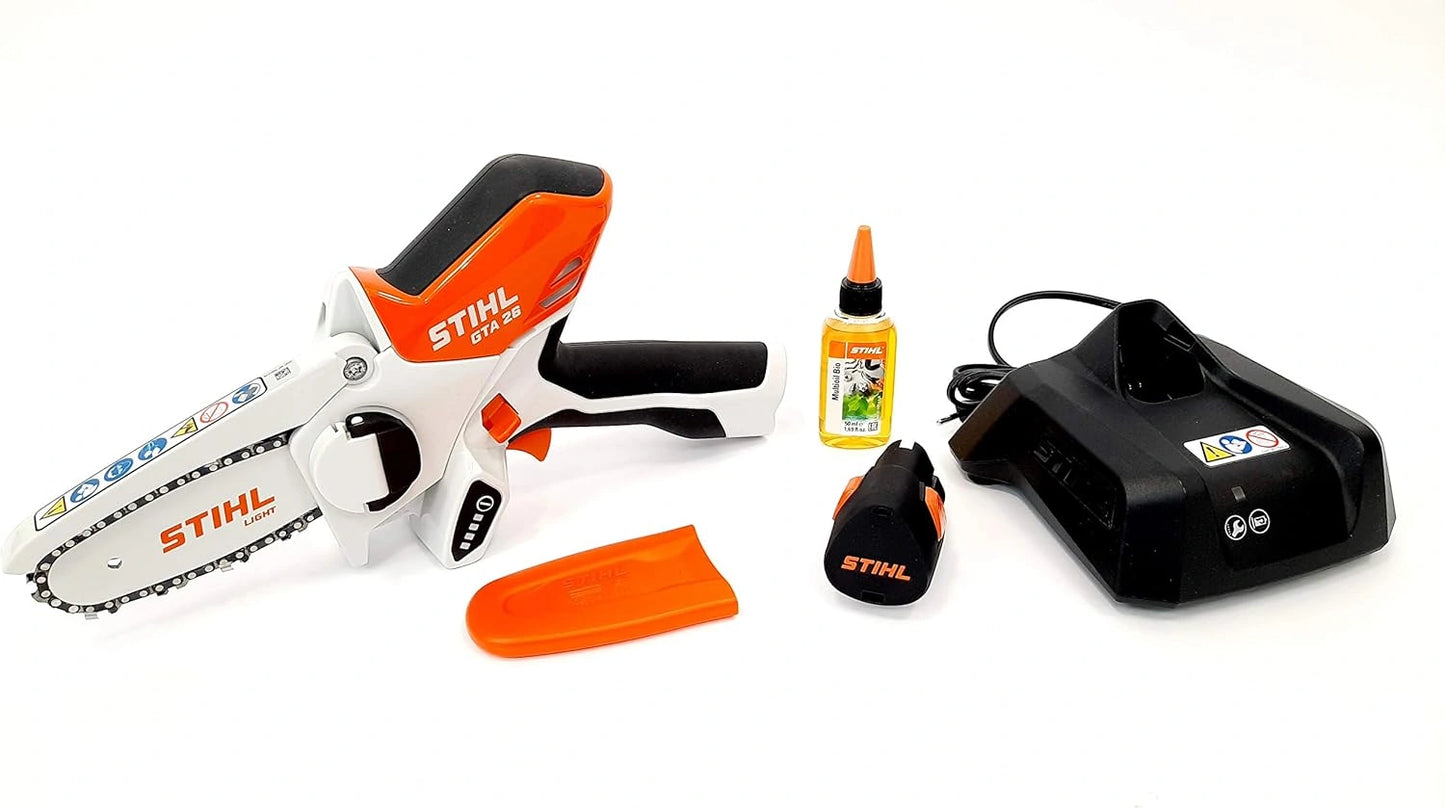 Scie ¨¤ batterie Stihl GTA 26 avec batterie AS2 et chargeur AL1