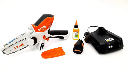 Scie ¨¤ batterie Stihl GTA 26 avec batterie AS2 et chargeur AL1