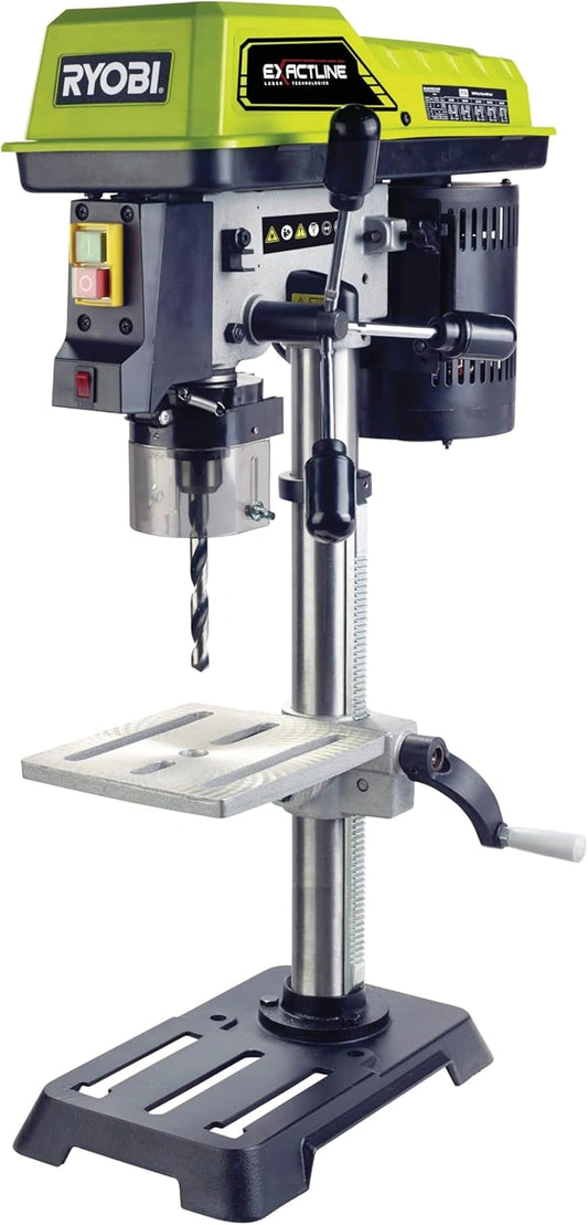 Perceuse ¨¤ Colonne RYOBI 390W avec 5 Vitesses, Mandrin 13mm et Laser