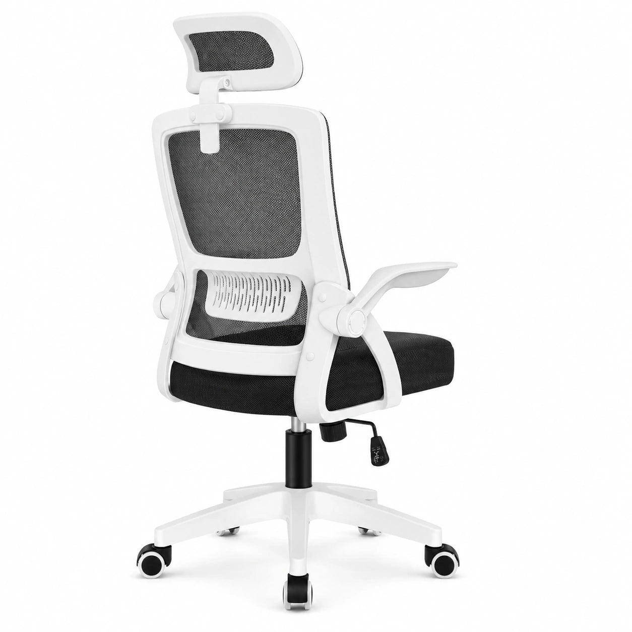 chaise-ergonomique-de-bureau-avec-support-lombaire-et-accoudoirs-rabattables-blanche-uomnal3750zk