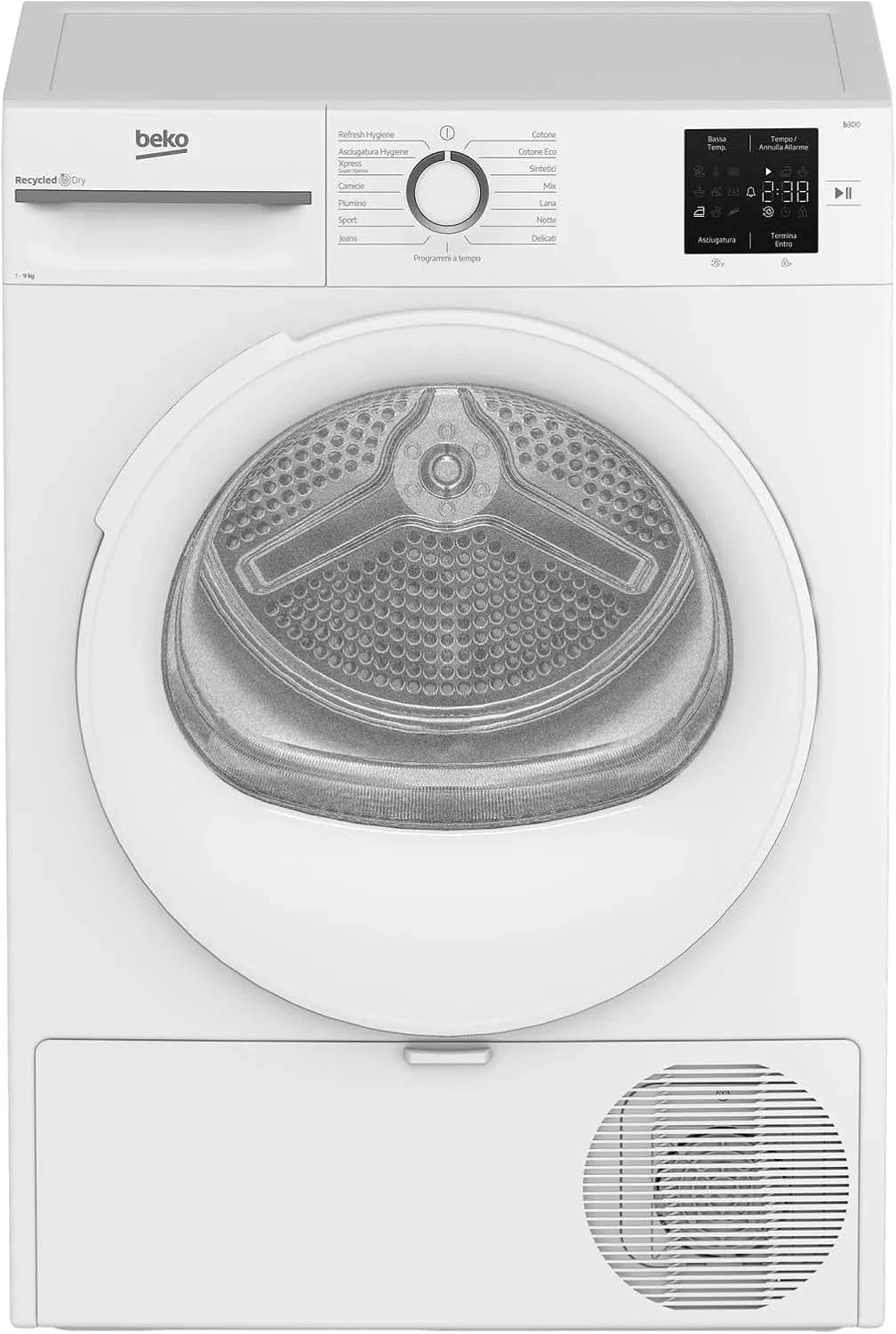 S¨¨che-linge frontal 9KG CE.C Inverter ¨¦cran num¨¦rique